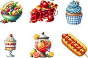 Outdoor Party Food PNG, an Illustration by Designking (Thumbnail 3 of 4)