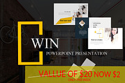 Win Powerpoint Presentation SALE OFF, a Presentation Template by SlideBester (Thumbnail 1 of 6)