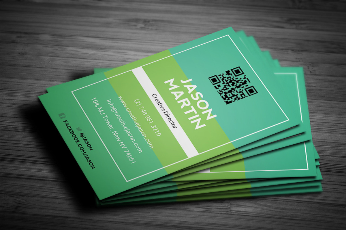 Colorful Individual Business Card, a Business Card Template by bouncy (Photo 3 of 4)