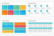 Executive Summary Keynote Template, a Presentation Template by SlideOne (Thumbnail 7 of 8)