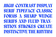 Deglaze | High Contrast Typeface, a Serif Font by Eaver Studio (Thumbnail 2 of 8)