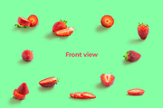Strawberry - Scene creator, a Product Mockup by Makestudio (Thumbnail 3 of 4)