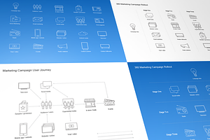 Marketing Campaign Diagram Kit