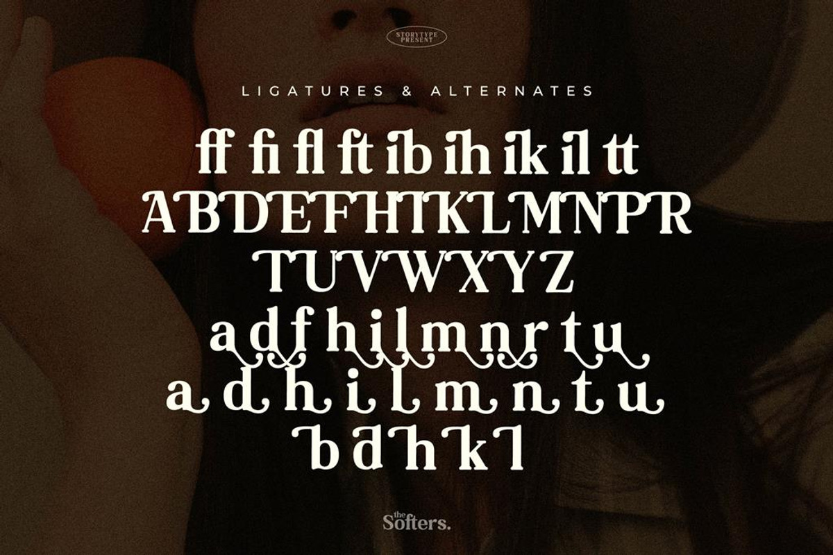 Softers Beautiful Classic Serif Font, a Serif Font by Storytype Studio (Photo 13 of 14)