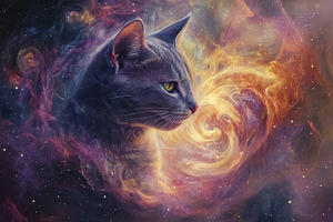 Beautiful artistic spiraling galaxie, a Photo by Pavel_design