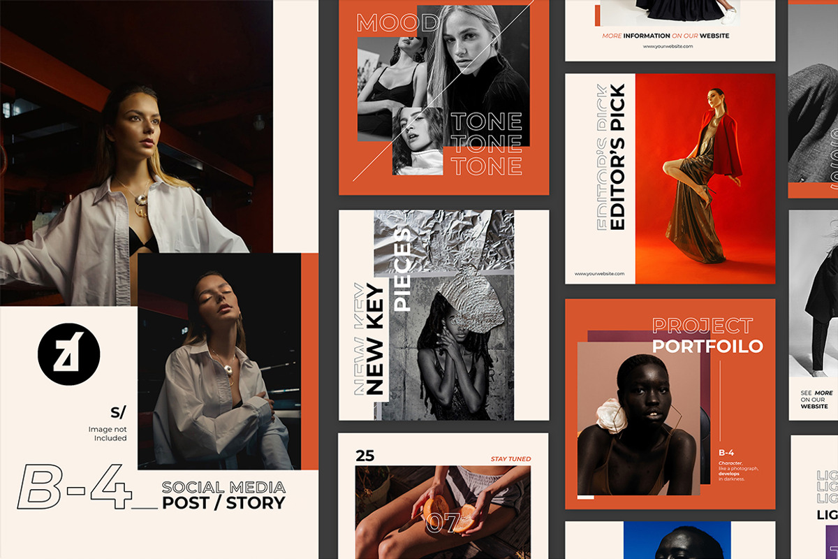 Chanut-is bundle : Templates pack V1, a Social Media Template by Chanut is industries (Photo 2 of 14)
