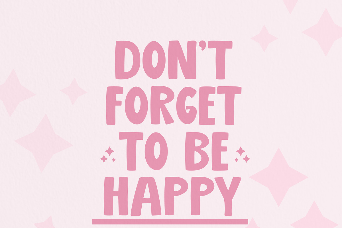 Pufflet Bloom, a Sans Serif Font by MaxArt Foundry (Photo 2 of 6)