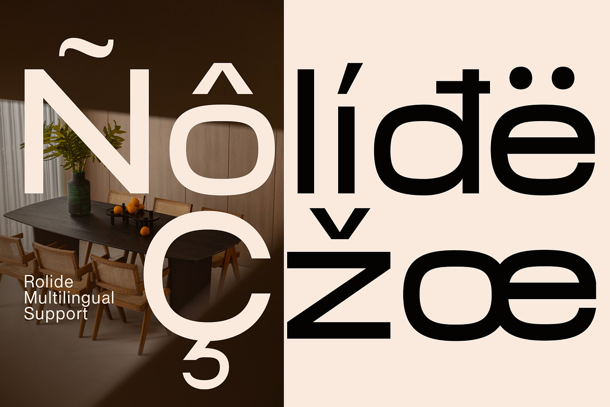 Rolide – Expanded Sans Serif, a Sans Serif Font by Craft Supply Co. (Photo 6 of 8)