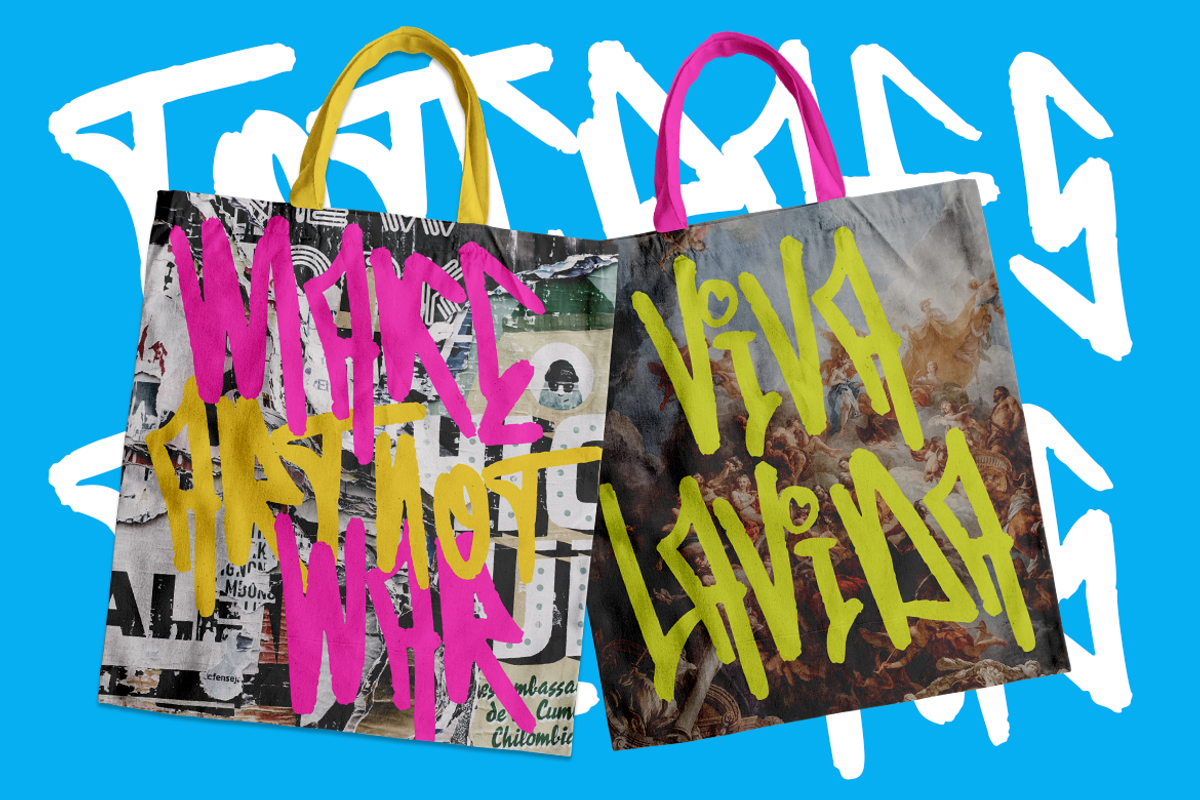 Edcosmic | An Urban Art Font, a Script Font by Colllab Studio (Photo 7 of 17)