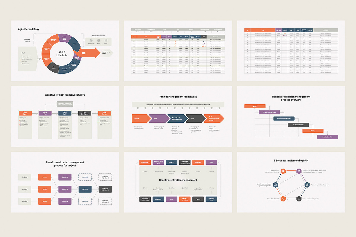 Project Plan & Management PowerPoint, a Presentation Template by HiSlide.io (Photo 2 of 5)