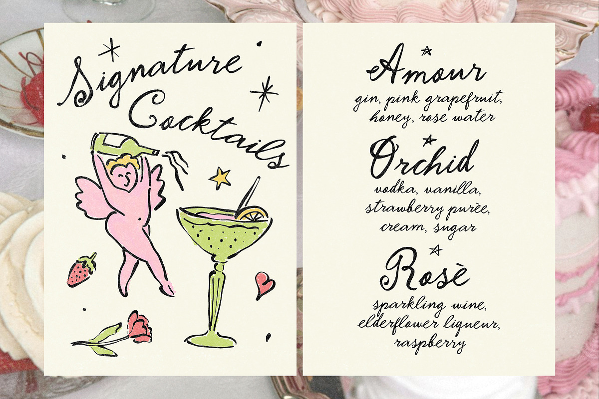 Pop Hearts Studio Whimsical Font, a Handwritten Font by Ayya Studio (Photo 3 of 12)