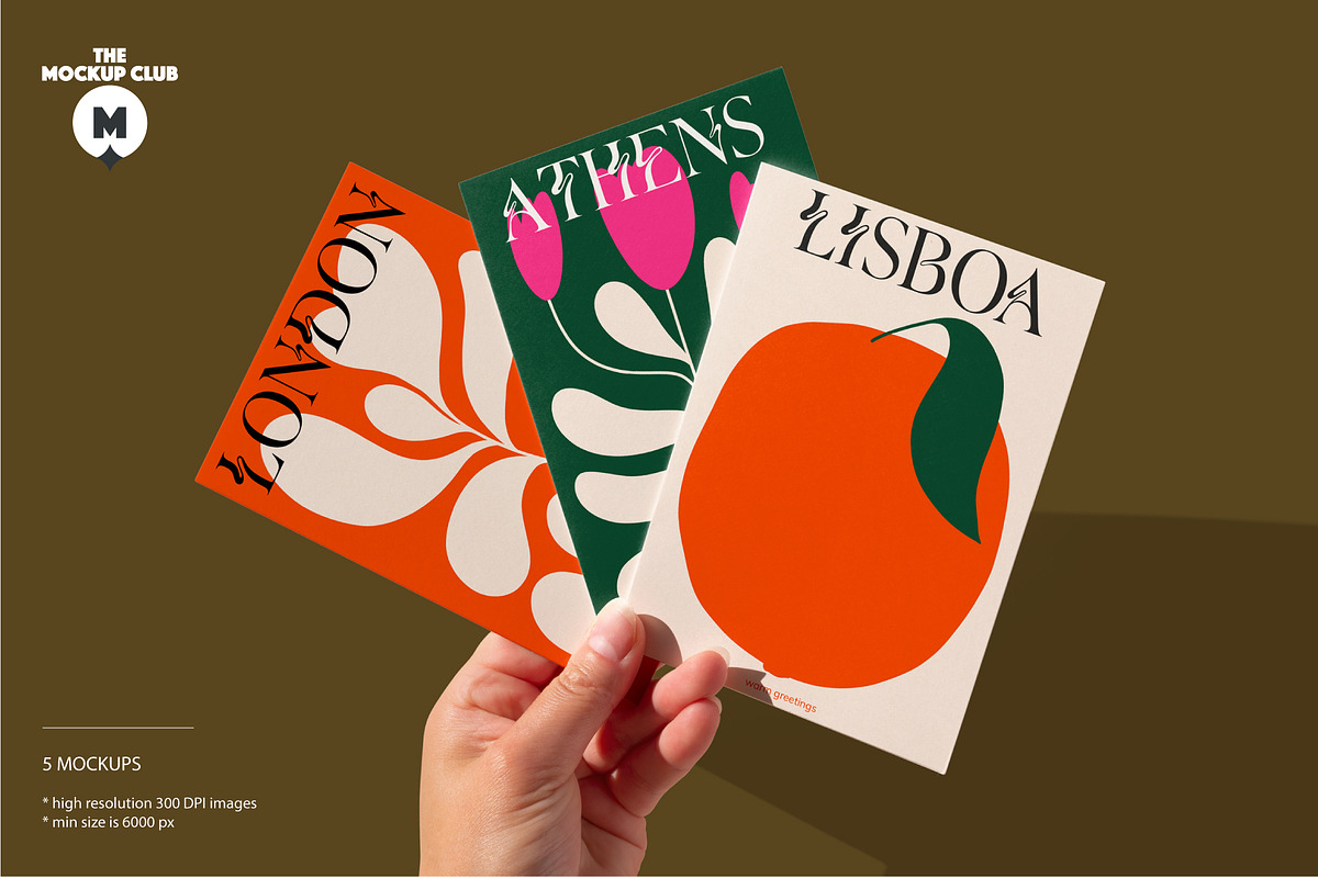 GREETING CARDS MOCKUPS, a Print Template by MCKP*ME (Photo 1 of 8)