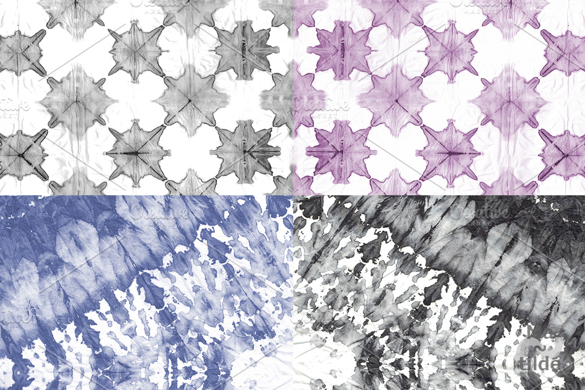 Soft shibori textures, a Texture Graphic by MatildeGraphics (Photo 2 of 5)