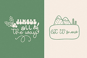 Christmas Font & Doodles collection, a Script Font by CallMeStasia (Thumbnail 13 of 18)