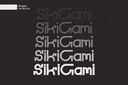 Sikigami - Family Font, a Sans Serif Font by Boril Std (Thumbnail 5 of 13)