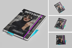 NOTEBOOK MOCKUP, a Flyer Template by kebunmockup