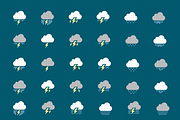 Weather icons, an Icon by ArmandoMJ (Thumbnail 3 of 5)