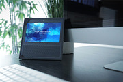 Echo Show Workstation PSD Mockups, an iPhone Mockup by Shop Mockpro (Thumbnail 6 of 19)