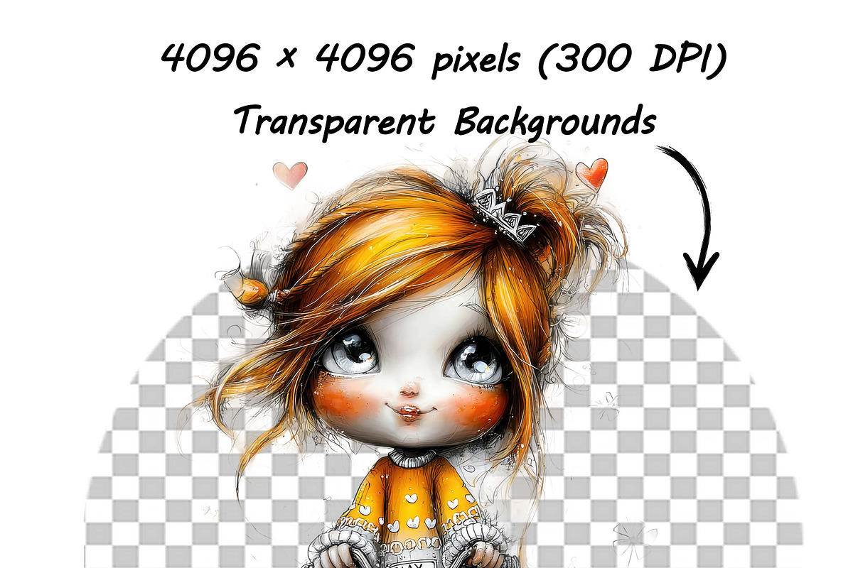 Cute Fairytale Characters Clipart, an Illustration by one-touch (Photo 10 of 11)