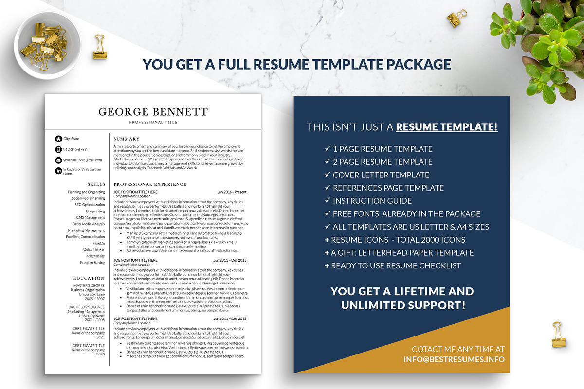 Management Resume Template Word, a Resume Template by BestResumes.Co (Photo 6 of 8)