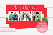 Holiday Photo Card Template, a Card Template by Sweet Papers (Thumbnail 2 of 2)