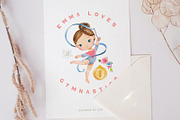I Love Gymnastics. Sports Collection, an Education Illustration by StarJam (Thumbnail 8 of 8)