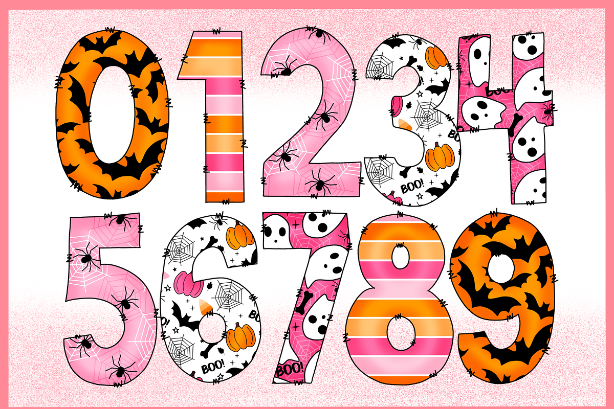 Happy halloween-PNG fonts, a Blackletter Font by It me digital art (Photo 2 of 9)