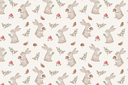 Pattern Little bunny, a Pattern Graphic by Olena Kuznietsova (Thumbnail 3 of 3)
