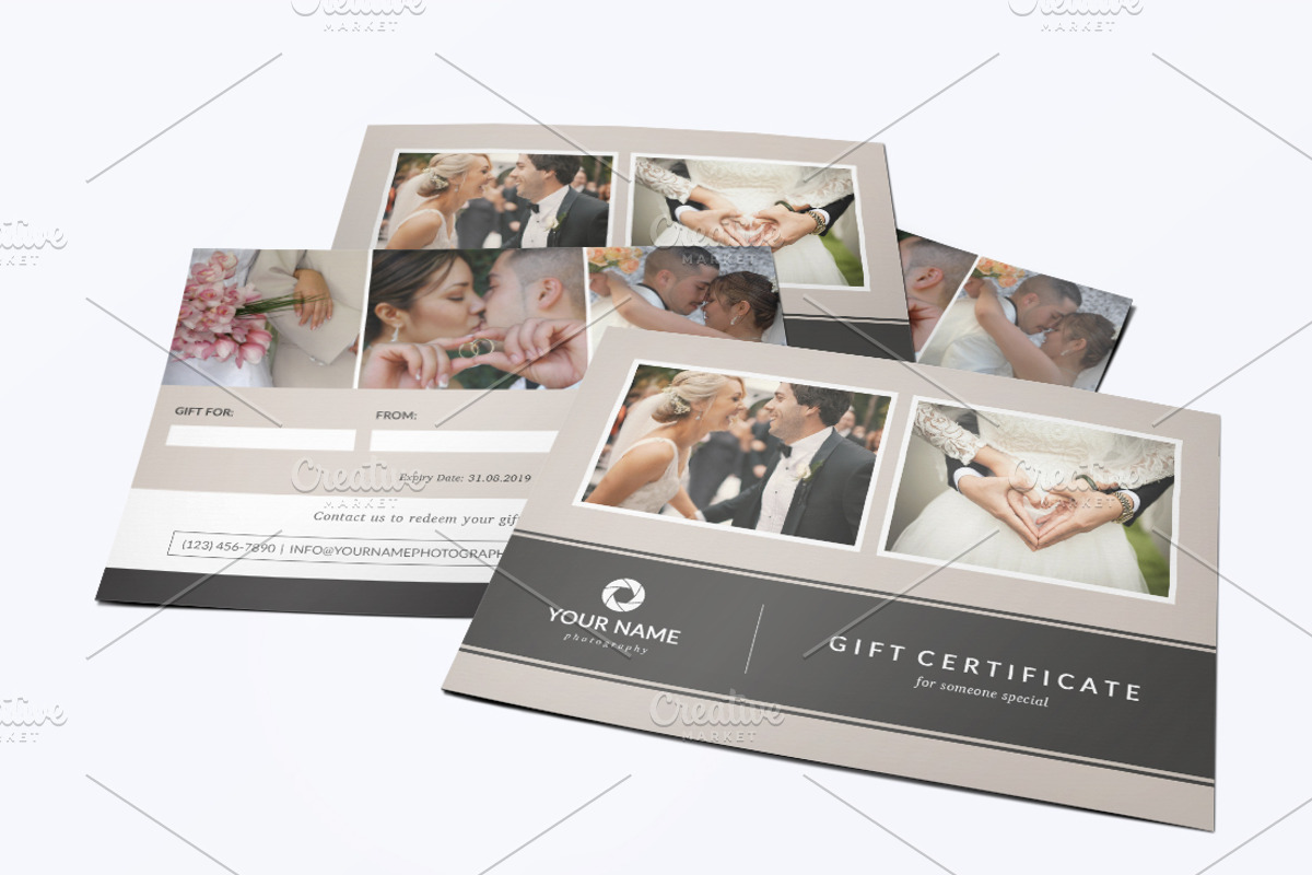 Photography Gift Certificate Templat, a Marketing Template by NM-Design-Studio (Photo 1 of 2)
