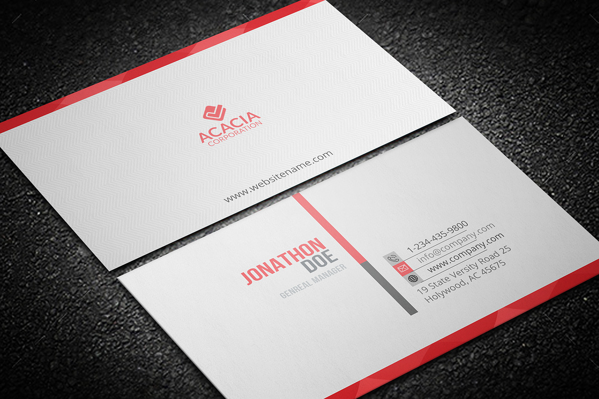 Business Card, a Business Card Template by DesignGhar (Photo 2 of 4)