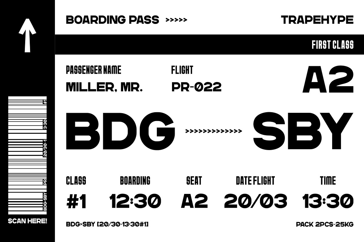 GR Read - Headline Typeface preview 2