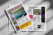 News Today Tabloid Newspaper, a Magazine Template by Oshin Design (Thumbnail 4 of 5)