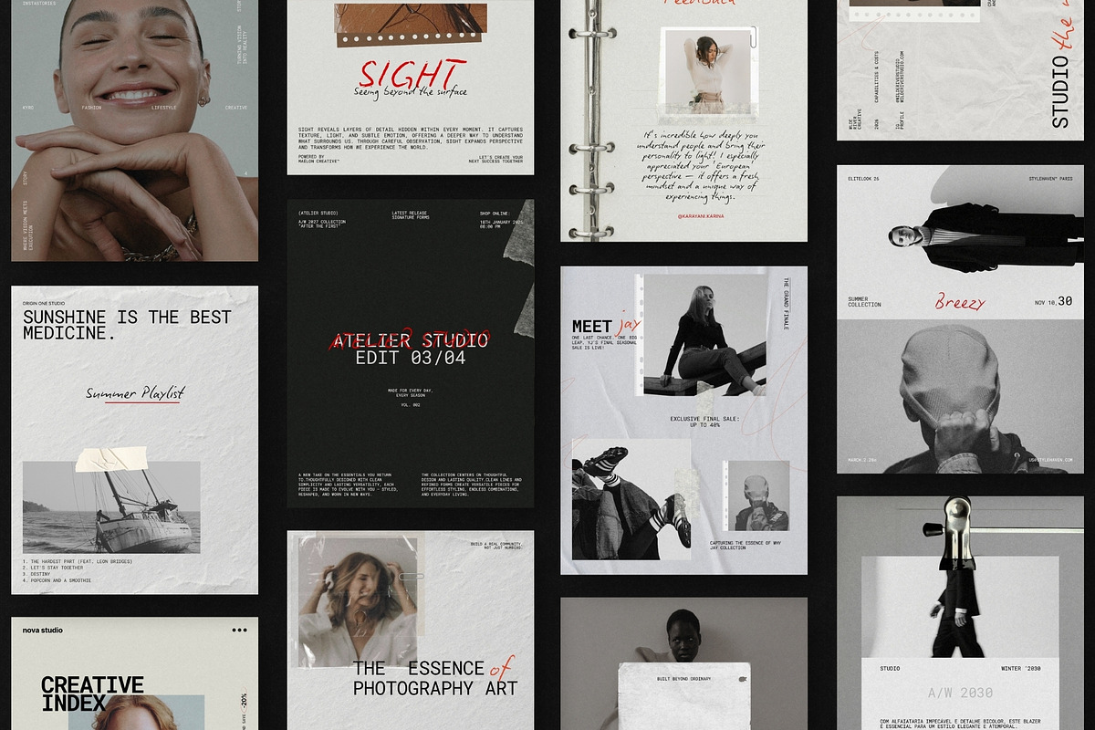 KYRO | Instagram Post Bundle, a Social Media Template by Crafted Pixel (Photo 7 of 10)
