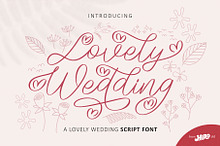 Lovely Wedding - Wedding Script Font