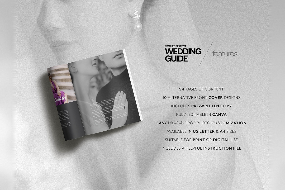 Editorial Wedding Welcome Guide, a Magazine Template by Cagdas Yoldas (Photo 6 of 9)
