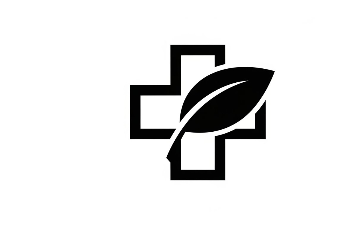 Professional medical cross with logo, an Illustration by Amazin_art (Photo 3 of 21)