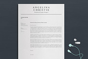 Resume/CV, a Resume Template by Atakana (Thumbnail 5 of 5)