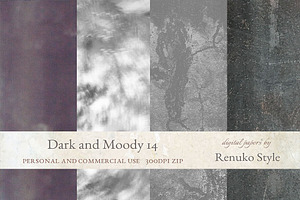 Dark And Moody 14 Photoshop Textures