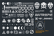 Antropic sci-fi Typeface, a Sans Serif Font by panakota studio (Thumbnail 6 of 7)