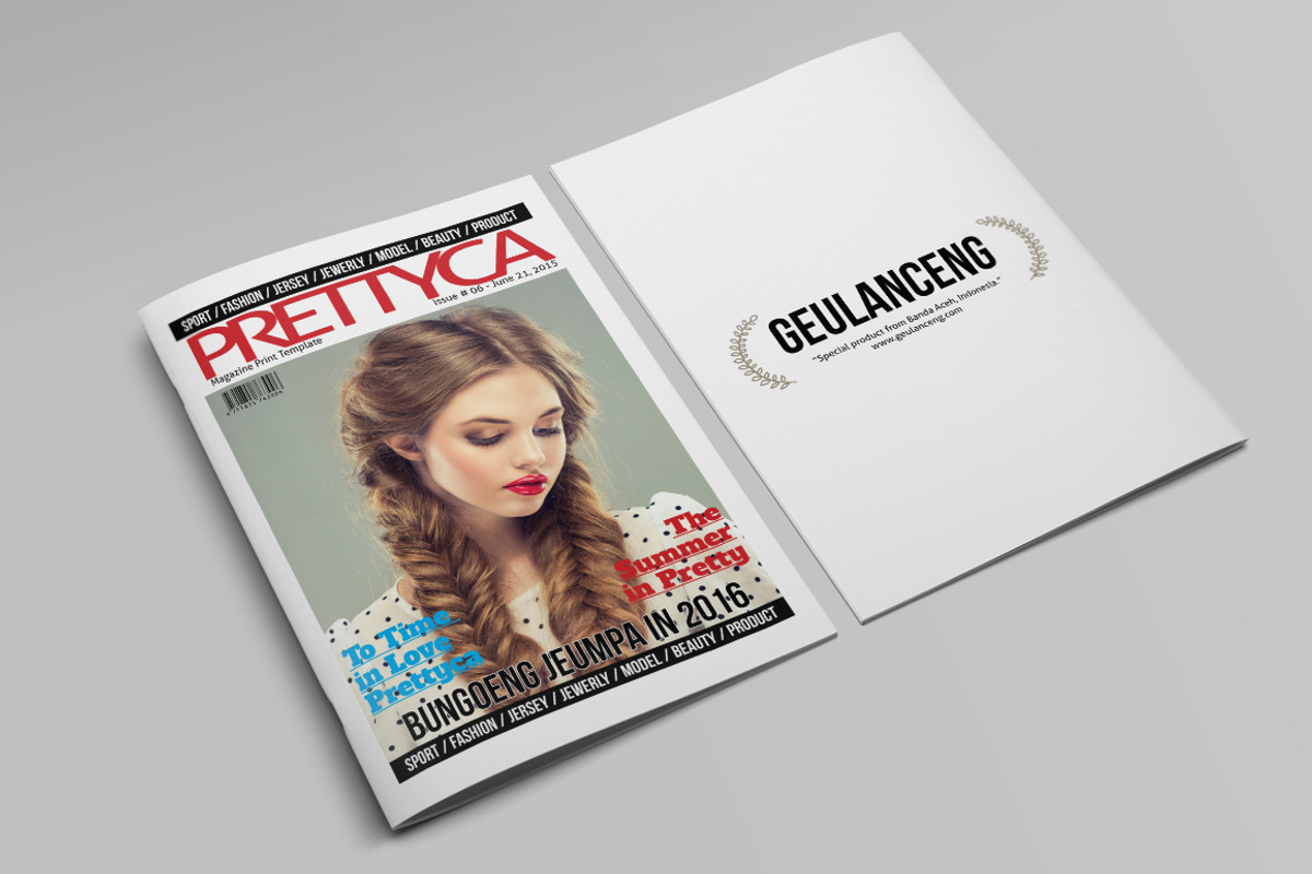 Prettyca Magazines, a Magazine Template by Firtana (Photo 11 of 11)