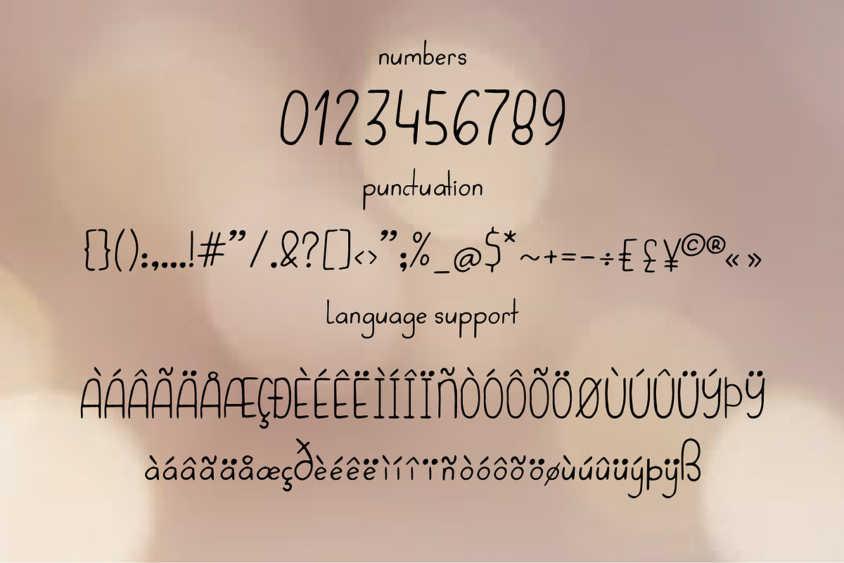 Questo - Handwritten Font preview 7