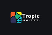 Tropic Real Estate Logo, a Branding & Logo Template by Piro Concept (Thumbnail 2 of 2)