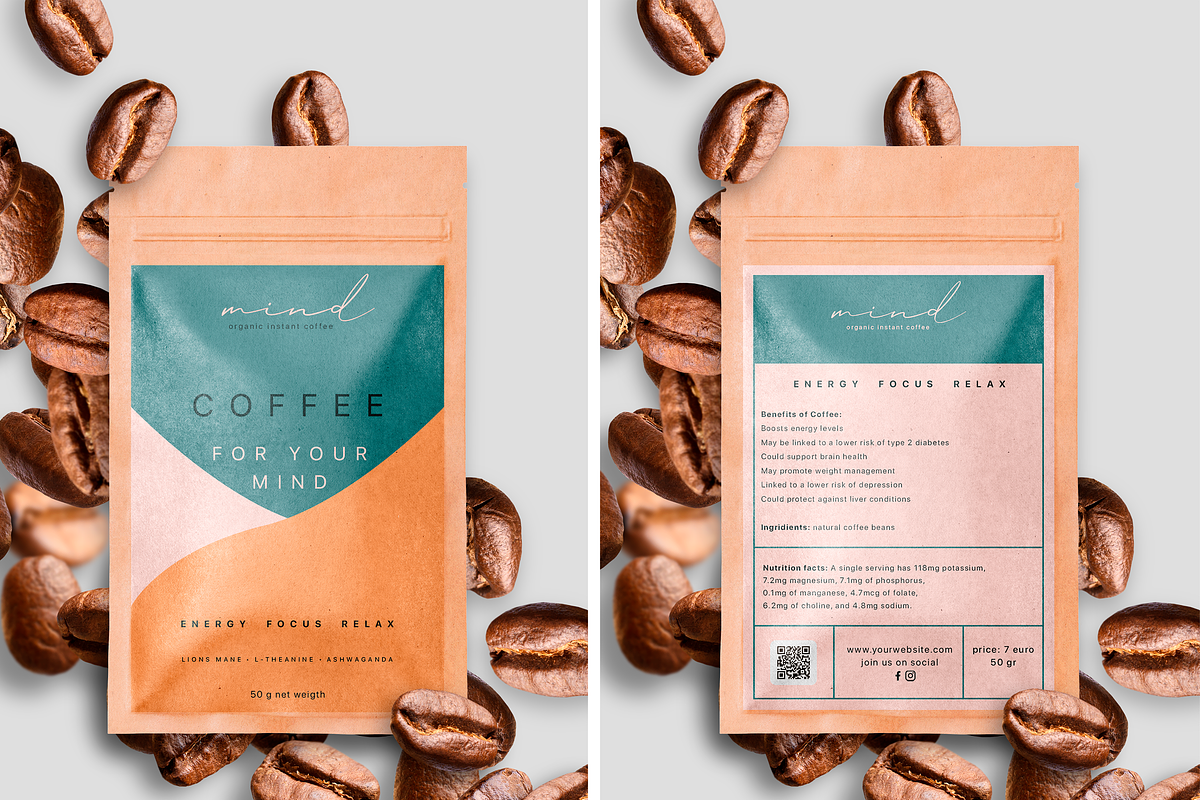 Editable Ps Template for Coffee preview 3