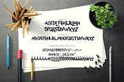 Bllody Rainan, a Script Font by madeDeduk (Thumbnail 4 of 5)