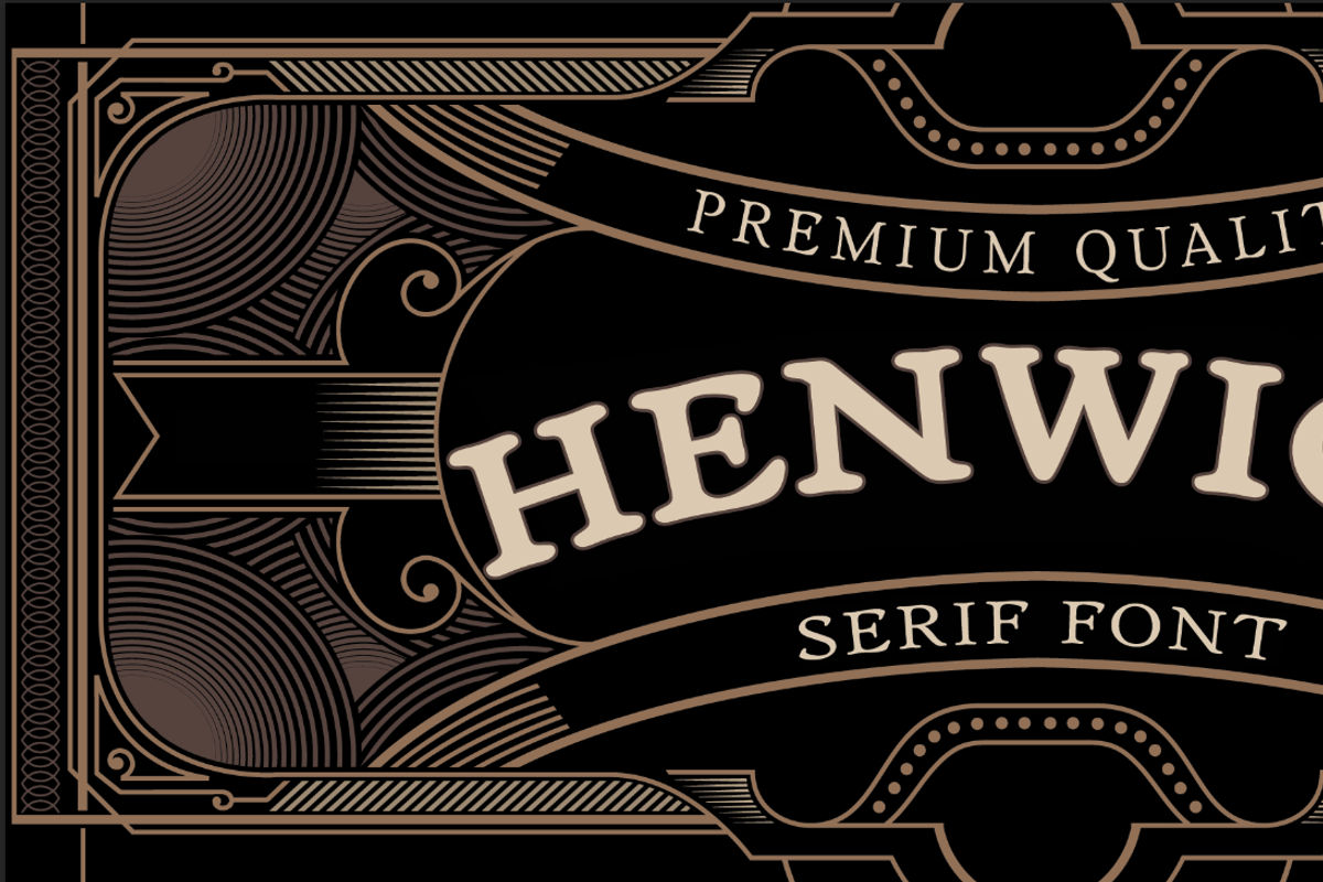 Henwick, a Serif Font by FontSite Inc. (Photo 1 of 4)