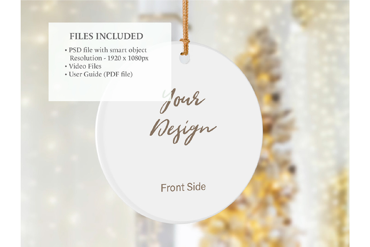 Ceramic Ornament Video Mockup, a Cups & Container Mockup by MockupsBox (Photo 4 of 5)