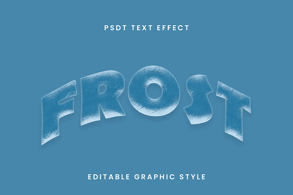 Icy Frozen Bold Text Effect preview 3