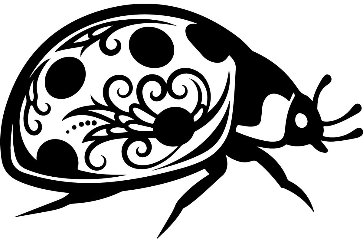 20 Ladybug Silhouette Mega, an Object Graphic by Designer_Momina (Photo 6 of 20)