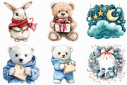 Baby’s 1st Christmas Clipart, an Illustration by Craft Nest (Thumbnail 2 of 6)