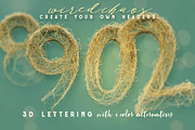 Wired Chaos - 3D Lettering, a Graphic by MIIM (Thumbnail 7 of 7)